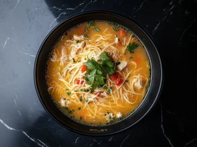 Chicken & Coconut Noodle Soup