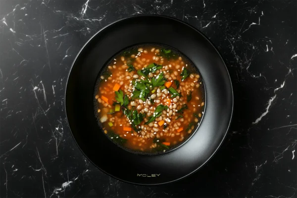 Barley, Veg & Miso Broth